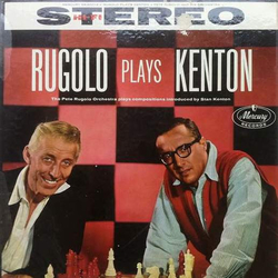 Pete Rugolo Orchestra Rugolo Plays Kenton Vinyl LP USED
