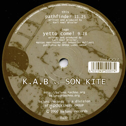 Karl Axel Bissler / Son Kite Yetto Come! / Pathfinder VINYL 12" USED