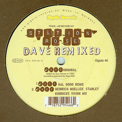 Station Rose Dave Remixed VINYL 12" USED
