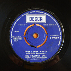 The Rolling Stones Honky Tonk Women / You Can't Always Get What You Want USED VINYL 7INCH SINGLE 45 RPM