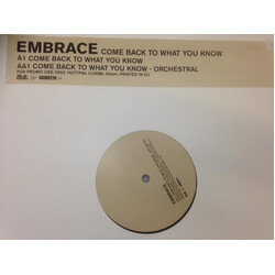 Embrace Come Back To What You Know USED VINYL 12INCH PROMO