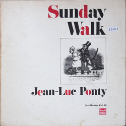 Jean-Luc Ponty Sunday Walk Vinyl LP USED