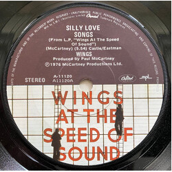Paul McCartney & Wings Silly Love Songs USED VINYL 7INCH 45 RPM SINGLE STEREO