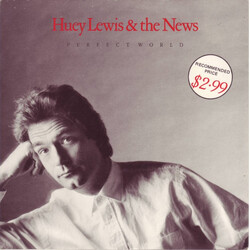 Huey Lewis & The News Perfect World USED VINYL 7INCH 45 RPM SINGLE LIMITED EDITION