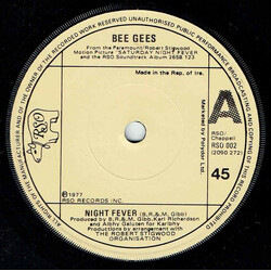 Bee Gees Night Fever USED VINYL 7INCH 45 RPM SINGLE