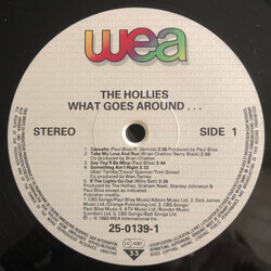 The Hollies What Goes Around Vinyl LP USED
