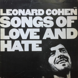 Leonard Cohen Songs Of Love And Hate Vinyl LP USED