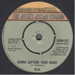 Blue (31) Gonna Capture Your Heart VINYL 7" USED