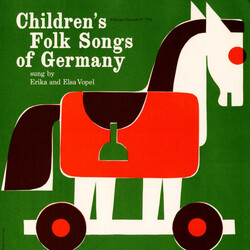 Erika And Elsa Vopel Children's Folk Songs Of Germany Vinyl LP USED