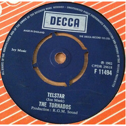 The Tornados Telstar USED VINYL 7INCH SINGLE REISSUE