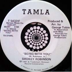 Smokey Robinson Being With You USED VINYL 7INCH 45 RPM SINGLE PROMO