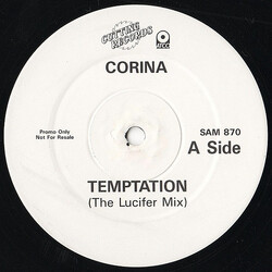 Corina Temptation USED VINYL 12INCH PROMO