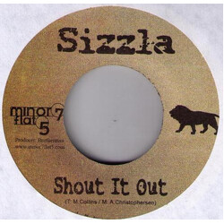 Sizzla Shout It Out USED VINYL 7INCH 45 RPM