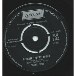 Duane Eddy Because They're Young USED VINYL 7INCH 45 RPM SINGLE REISSUE