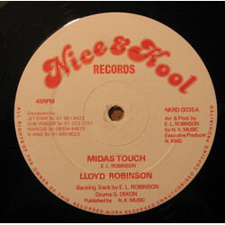E. Lloyd Robinson Midas Touch USED VINYL 12INCH 45 RPM