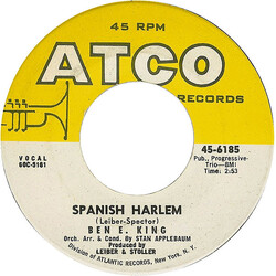 Ben E. King Spanish Harlem / First Taste Of Love USED VINYL 7INCH 45 RPM SINGLE