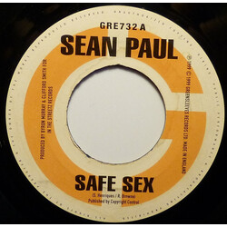 Sean Paul / Hawkeye (4) Safe Sex / Stay In USED VINYL 7INCH 45 RPM