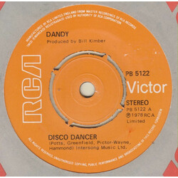 Dandy (3) Disco Dancer USED VINYL 7INCH SINGLE 45 RPM