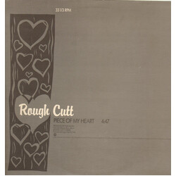 Rough Cutt Piece Of My Heart USED VINYL 12INCH 33 S RPM MAXI-SINGLE PROMO
