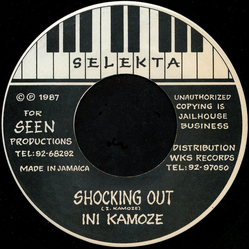 Ini Kamoze Shocking Out Vinyl 7" USED