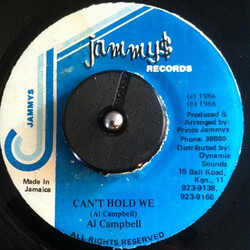 Al Campbell Can't Hold We USED VINYL 7INCH SINGLE
