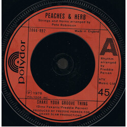 Peaches & Herb Shake Your Groove Thing USED VINYL 7INCH 45 RPM