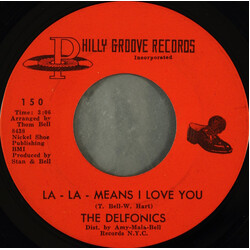 The Delfonics La-La-Means I Love You / Can't Get Over Losing You VINYL 7" USED