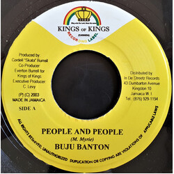 Buju Banton / Pickney People And People / Mash Mi Head Up USED VINYL 7INCH 45 RPM