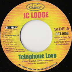 JC Lodge / Computer Paul Telephone Love / Jam Rock USED VINYL 7INCH 45 RPM SINGLE STEREO