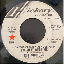 Roy Acuff Jr. I Wish It Were Me / Turn That Frown Upside Down USED VINYL 7INCH 45 RPM PROMO
