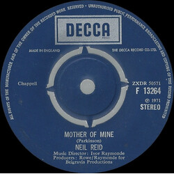 Neil Reid (3) Mother Of Mine USED VINYL 7INCH 45 RPM SINGLE