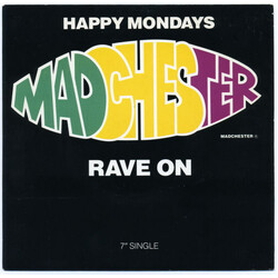 Happy Mondays Madchester Rave On VINYL 7" USED