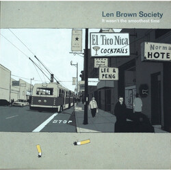 Len Brown Society It Wasn't The Smoothest Time Vinyl LP USED
