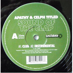 Apathy / Celph Titled Sound Of The Clap / Nut Reception USED VINYL 12INCH 33 S RPM