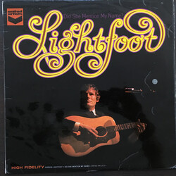 Gordon Lightfoot Did She Mention My Name Vinyl LP USED
