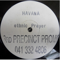 Havana Ethnic Prayer USED VINYL 12INCH 45 RPM PROMO WHITE LABEL