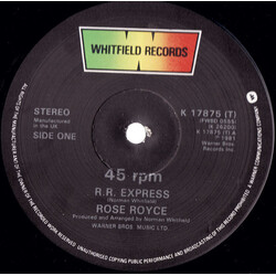Rose Royce R.R. Express USED VINYL 12INCH 45 RPM SINGLE
