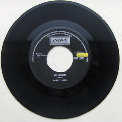 Bobby Harris (3) Sticky Sticky / Mr. Success USED VINYL 7INCH SINGLE