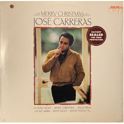 José Carreras Merry Christmas Vinyl LP USED