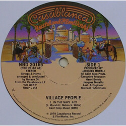 Village People In The Navy / Go West USED VINYL 12INCH 33 S RPM