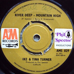 Ike & Tina Turner River Deep - Mountain High USED VINYL 7INCH 45 RPM SINGLE