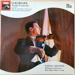 Karl Goldmark / Nathan Milstein / Philharmonia Orchestra / Harry Blech / Robert Irving (2) Violin Concerto Vinyl LP USED