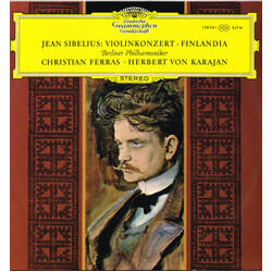 Jean Sibelius / Berliner Philharmoniker / Christian Ferras / Herbert von Karajan Violinkonzert · Finlandia Vinyl LP USED