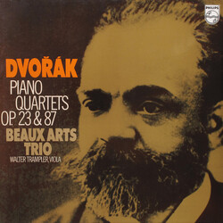 Antonín Dvořák / Beaux Arts Trio / Walter Trampler Piano Quartets Op. 23 & 87 Vinyl LP USED