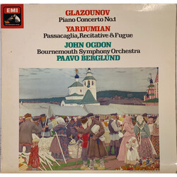 Alexander Glazunov / Richard Yardumian / John Ogdon / Bournemouth Symphony Orchestra / Paavo Berglund Piano Concerto No. 1 / Passacaglia, Recitative &