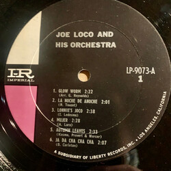 Joe Loco And His Orchestra "Happy-Go-Loco" Vinyl LP USED