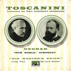 Antonín Dvořák / Arturo Toscanini / NBC Symphony Orchestra "New World" Symphony Vinyl LP USED