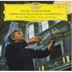 Pyotr Ilyich Tchaikovsky / Berliner Philharmoniker / Herbert von Karajan Symphonie Nr.6 H-moll »Pathétique« Vinyl LP USED
