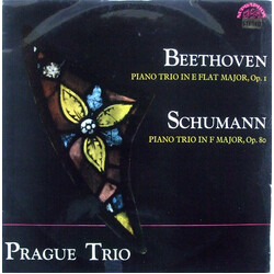 Ludwig van Beethoven / Robert Schumann / Prague Trio Piano Trio In E Flat Major, Op. 1 / Piano Trio In F Major, Op. 80 Vinyl LP USED