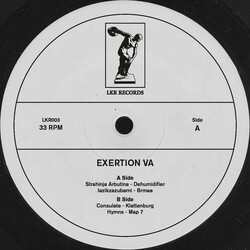 Various Exertion VA USED VINYL 12INCH 33 S RPM